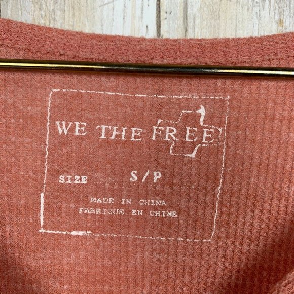 We The Free People Asymmetrical Thermal Top S - Picture 2 of 6